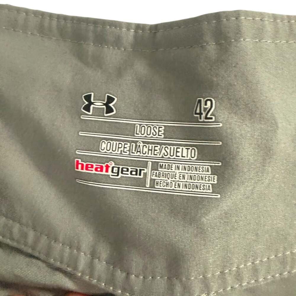 Under Armour HeatGear Loose Fit Board Shorts Size 42 Grey sku73 - Picture 4 of 7